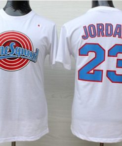 Space Jam Tune Squad #23 Michael Jordan White Stitched Basketball Jersey