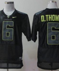 Ducks #6 De'Anthony Thomas Black Pro Combat Pac-12 Stitched NCAA Jersey