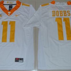 Vols #11 Joshua Dobbs White Stitched NCAA Jersey