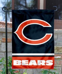 Chicago Bears Double-Sided Garden Flag 001 (Pls Check Description For Details)
