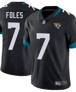 Men's Jacksonville Jaguars #7 Nick Foles Black Vapor Untouchable Limited Stitched NFL Jersey