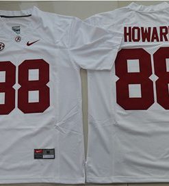 Crimson Tide #88 O. J. Howard White Limited Stitched NCAA Jersey