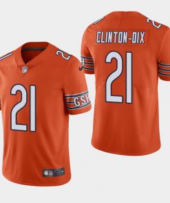 Men's Chicago Bears#21 HaHa Clinton-Dix Orange Vapor Untouchable Limited Stitched NFL Jersey