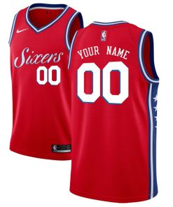 Men's Philadelphia 76ers Customized Stitched NBA Jersey