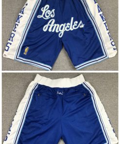 Men's Los Angeles Lakers Blue Shorts (Run Small)