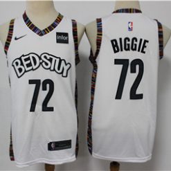Nets 72 Biggie White 2020 City Edition Nike Swingman Jersey