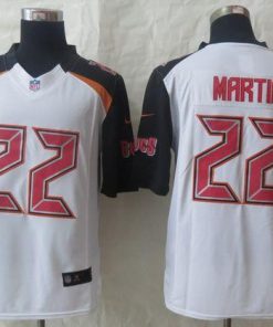 Nike Buccaneers #22 Doug Martin White Men's Stitched NFL New Limited Jersey