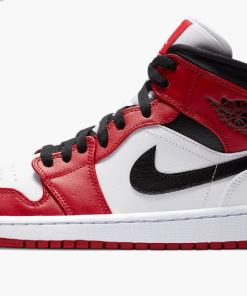 Men's Running Weapon Air Jordan 1 Red Shoes Retro 0812