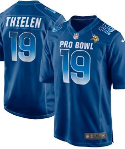 Men's NFC Adam Thielen  Royal 2018 Pro Bowl Game Jersey