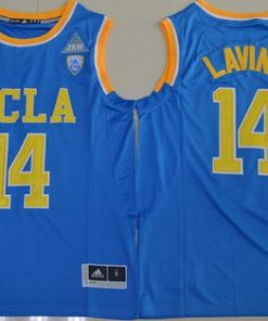 Bruins #14 Zach LaVine Blue Basketball Stitched NCAA Jersey