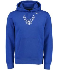 Air Force Falcons Nike Big Logo Fleece Hoodie Royal