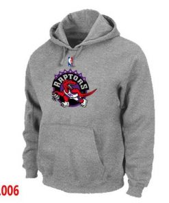 NBA Toronto Raptors Pullover Hoodie Light Grey