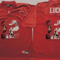 Cardinal #12 Andrew Luck Red Player Fashion Stitched NCAA Jersey