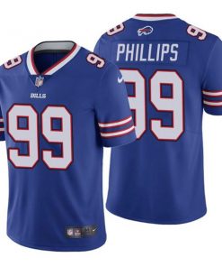 Men's Buffalo Bills #99 Harrison Phillips Blue Vapor Untouchable Limited Stitched NFL Jersey