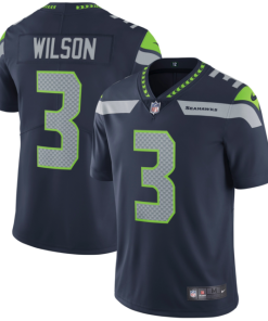 Youth Seattle Seahawks Navy #3 Russell Wilson Vapor Untouchable Limited Stitched NFL Jersey