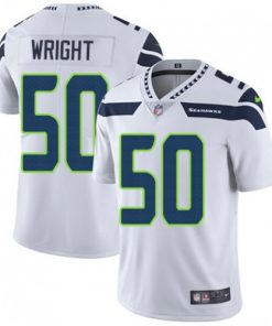 Men's Seattle Seahawks #50 K.J. Wright White Vapor Untouchable Limited Stitched NFL Jersey