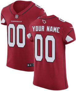 Men's Arizona Cardinals Red Vapor Untouchable Custom Elite Stitched NFL Jersey