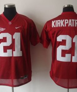 Crimson Tide #21 Dre Kirkpatrick Red Stitched NCAA Jersey
