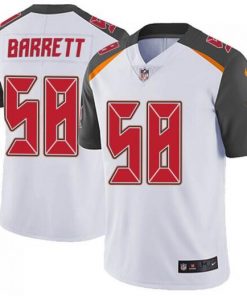 Men's Tampa Bay Buccaneers #58 Shaquil Barrett White Vapor Untouchable Limited Stitched NFL Jersey