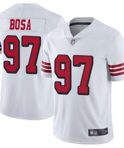 Toddler NFL San Francisco 49ers #97 Nick Bosa White Vapor Untouchable Limited Stitched Jersey