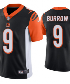 Men's Cincinnati Bengals #9 Joe Burrow 2020 Black Vapor Untouchable Limited Stitched NFL Jersey
