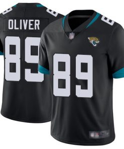 Men's Jacksonville Jaguars #89 Josh Oliver Black Vapor Untouchable Limited Stitched NFL Jersey