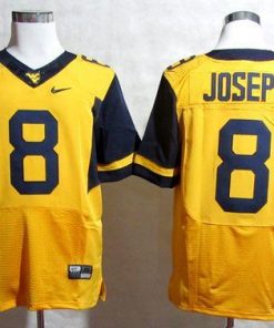Mountaineers #8 Karl Joseph Gold Stitched NCAA Jersey