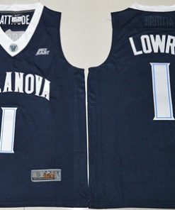 Villanova Wildcats #1 Kyle Lowry Navy Blue Basketball Stitched NCAA Jersey