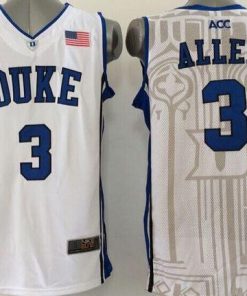 Blue Devils #3 Grayson Allen White Basketball New Stitched NCAA Jersey