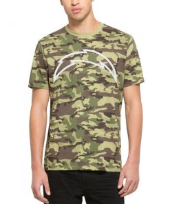 Men's Los Angeles Chargers '47 Camo Alpha T-Shirt