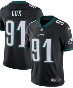 Men's Philadelphia Eagles #91 Fletcher Cox Nike Black Vapor Untouchable Limited Stitched NFL Jersey