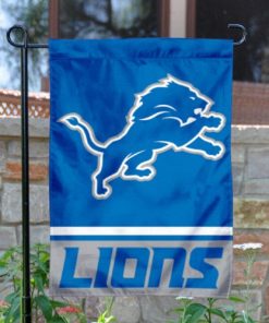 Detroit Lions Double-Sided Garden Flag 001 (Pls Check Description For Details)