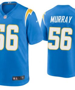 Men's Los Angeles Chargers #56 Kenneth Murray 2020 Blue Limited Stitched Jersey