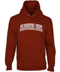 Alabama A&M Bulldogs Arch Name Pullover Hoodie Maroon