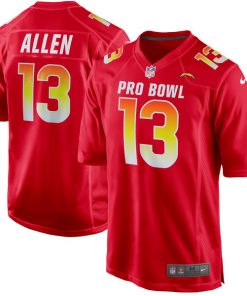 Men's AFC Keenan Allen Red 2018 Pro Bowl Game Jersey