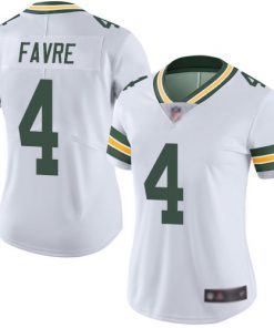 Women's Green Bay Packers #4 Brett Favre Vapor Untouchable Limited Stitched NFL Jersey(Run Small)