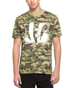 Men's Cincinnati Bengals  '47 Camo Alpha T-Shirt