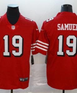 Men's San Francisco 49ers #19 Deebo Samuel Red New Vapor Untouchable Limited Stitched NFL Jersey