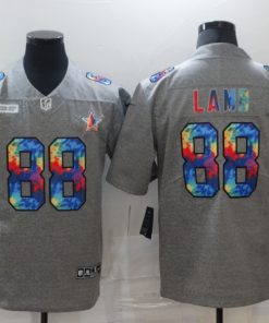 Men's Dallas Cowboys #88 CeeDee Lamb 2020 Grey Crucial Catch Limited Stitched NFL Jersey