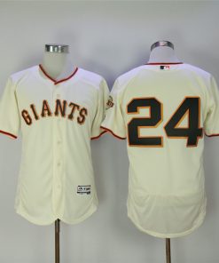 Men's San Franciscoc Giants #24 Willie Mays Cream Flexbase Stitched MLB Jersey