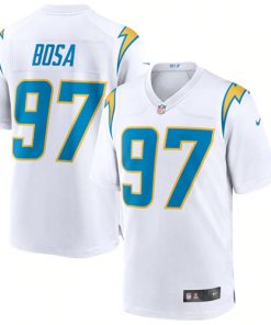 Men's Los Angeles Chargers #97 Joey Bosa 2020 White Stitched NFL Jersey