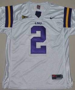 LSU Tigers #2 Rueben Randle White Stitched NCAA Jersey