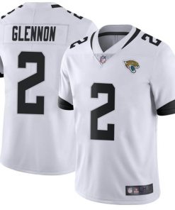 Men's Jacksonville Jaguars #2 Mike Glennon White Vapor Untouchable Limited Stitched NFL Jersey