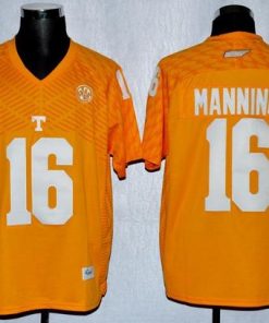 Vols #16 Peyton Manning Orange New Stitched NCAA Jersey
