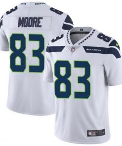 Men's Seattle Seahawks #83 David Moore White Vapor Untouchable Limited Stitched NFL Jersey
