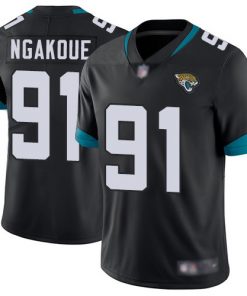 Men's Jacksonville Jaguars #91 Yannick Ngakoue Black Vapor Untouchable Limited Stitched NFL Jersey