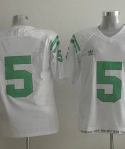 Fighting Irish #5 Everett Golson White Under The Lights Stitched NCAA Jersey