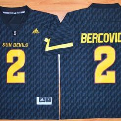 Sun Devils #2 Mike Bercovici New Black Stitched NCAA Jersey