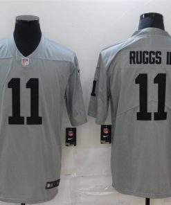 Men's Las Vegas Raiders #11 Henry Ruggs III Grey Limited Stitched NFL Jersey