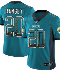 Men's Jaguars #20 Jalen Ramsey Teal 2018 Drift Fashion Color Rush Limited Stitched NFL Jersey